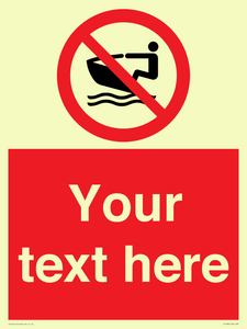 Custom No personal water craft